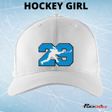 Load image into Gallery viewer, Personalized Hockey Number Hat
