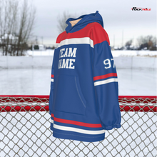Load image into Gallery viewer, Personalized Hockey Oversized Hoodie