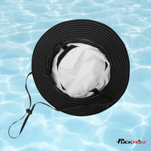 Load image into Gallery viewer, Tropical Hockey Bucket Hat - Navy