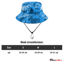 Load image into Gallery viewer, Blue Wave Bucket Hat - Goalie