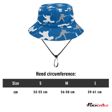 Load image into Gallery viewer, Hockey Shooter Bucket Hat - Royal