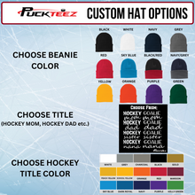 Load image into Gallery viewer, Personalized Hockey Beanie