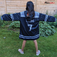 Load image into Gallery viewer, Personalized Hockey Oversized Hoodie