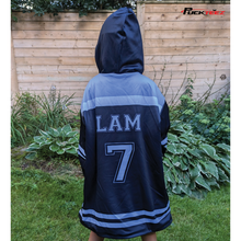 Load image into Gallery viewer, Personalized Hockey Oversized Hoodie
