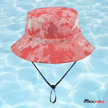 Load image into Gallery viewer, Red Wave Bucket Hat - Goalie