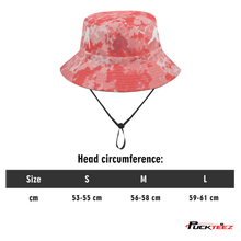 Load image into Gallery viewer, Red Wave Bucket Hat - Goalie
