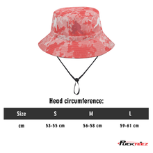 Load image into Gallery viewer, Red Wave Bucket Hat - Goalie