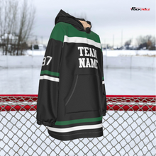 Load image into Gallery viewer, Personalized Hockey Oversized Hoodie