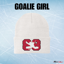 Load image into Gallery viewer, Personalized Hockey Number Beanie/Winter Hat
