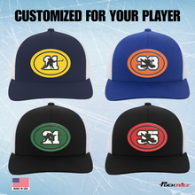 Load image into Gallery viewer, Personalized Hockey Trucker Hat