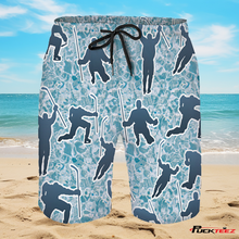 Load image into Gallery viewer, Hockey Celly Swim Trunks
