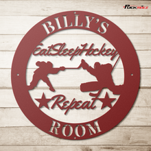 Load image into Gallery viewer, Personalized Kids Room Metal Sign