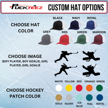 Load image into Gallery viewer, Personalized Hockey Trucker Hat