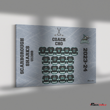 Load image into Gallery viewer, Personalized Hockey Jersey Canvas