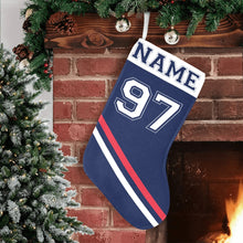 Load image into Gallery viewer, Personalized Hockey Christmas Stockings
