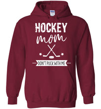Load image into Gallery viewer, Red Hockey Hoodie for the Hockey Mom