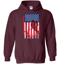 Load image into Gallery viewer, USA Hockey Flag Shirt