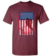 Load image into Gallery viewer, USA Hockey Flag Shirt