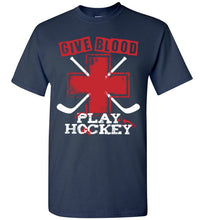 Load image into Gallery viewer, Give Blood Play Hockey
