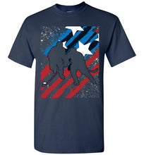 Load image into Gallery viewer, 4th Of July Hockey Shirt