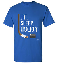 Load image into Gallery viewer, Royal Blue Kids Hockey Shirt for Hockey Kids, Hockey Boys and Hockey Girls