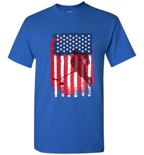 Load image into Gallery viewer, USA Hockey Flag Shirt