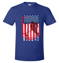 Load image into Gallery viewer, USA Hockey Flag Shirt