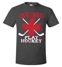 Load image into Gallery viewer, Give Blood Play Hockey