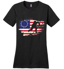 Load image into Gallery viewer, USA Betsy Ross Flag Hockey Shirt