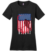 Load image into Gallery viewer, USA Hockey Flag Shirt