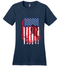 Load image into Gallery viewer, USA Hockey Flag Shirt