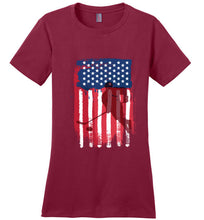 Load image into Gallery viewer, USA Hockey Flag Shirt