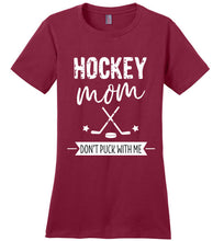 Load image into Gallery viewer, Red Hockey Shirt for the Hockey Mom