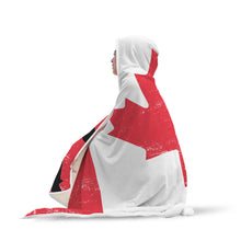 Load image into Gallery viewer, Canada Hockey Hooded Blanket