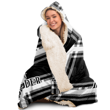 Load image into Gallery viewer, Hockey Mom Black Plaid