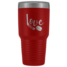 Load image into Gallery viewer, Love Hockey Tumbler