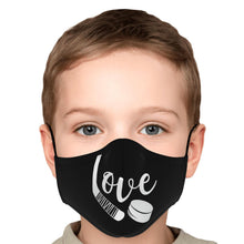 Load image into Gallery viewer, Love Hockey Face Mask