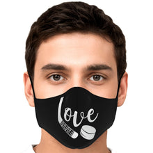 Load image into Gallery viewer, Love Hockey Face Mask