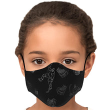 Load image into Gallery viewer, Hockey Symbols Face Mask