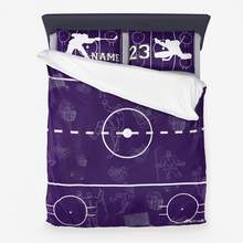 Load image into Gallery viewer, heather custom purple