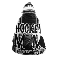 Load image into Gallery viewer, Hockey Mom Black Plaid