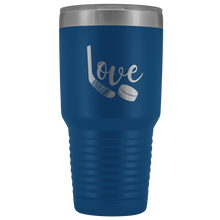 Load image into Gallery viewer, Love Hockey Tumbler