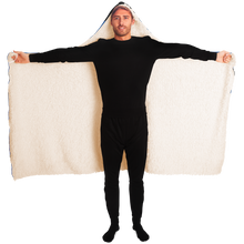 Load image into Gallery viewer, Royal/Black/White Team Blanket