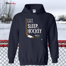 Load image into Gallery viewer, Eat Sleep Hockey Hoodie