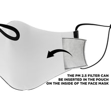 Load image into Gallery viewer, Black Camo Face Mask