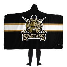 Load image into Gallery viewer, Southern Oregon Spartans Hooded Blanket
