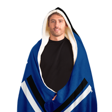 Load image into Gallery viewer, Royal/Black/White Team Blanket