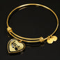 Love Hockey Bangle (Transparent)