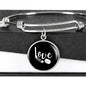 Love Hockey Bangle (Black)