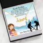 Thank You Mom Love Necklace